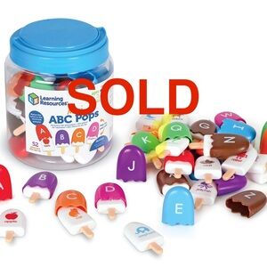 SOLD Learning Resources Mini ABC pops